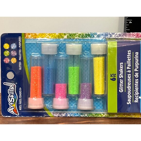 ArtSkills Neon Glitter Shakers 6-Piece Set - Picture 3 of 3